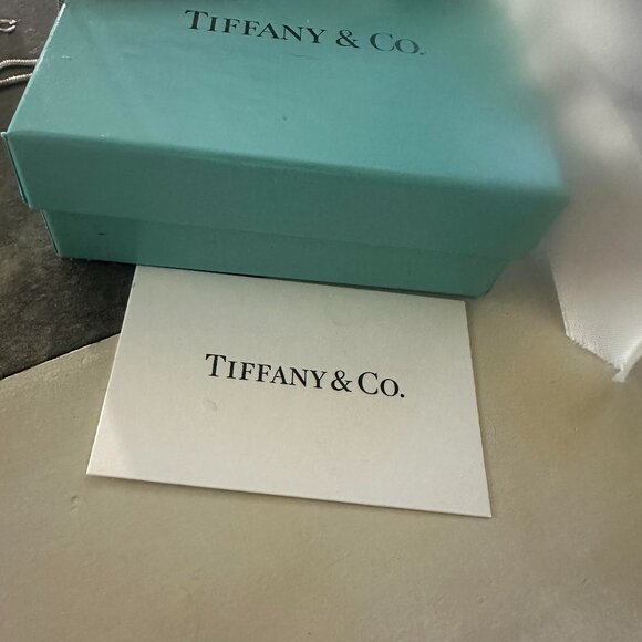 Tiffany & Co. 1837 Bar Pendant Necklace Sterling Silver Authentic Designer - Picture 4 of 4